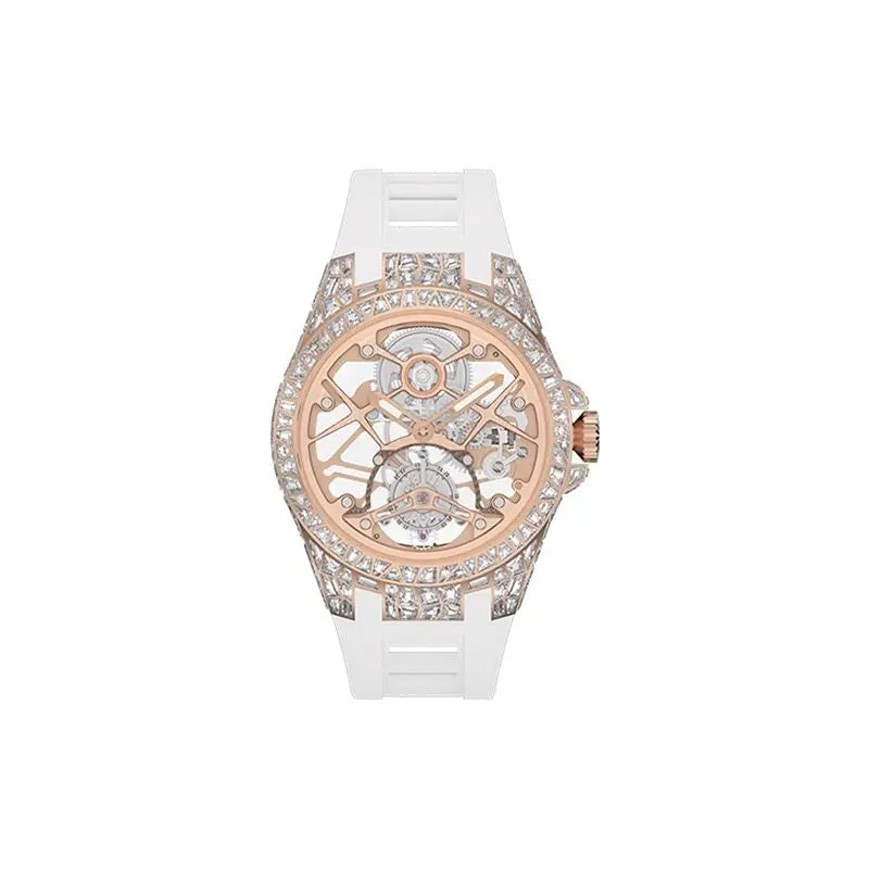 Men's Hollow Tourbillon Mechanical Waterproof Watch | Vexaro