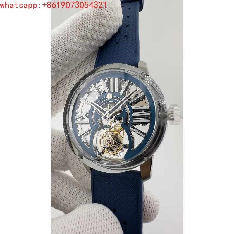 Vexaroa Cherry Blossom Mechanical Tourbillon Watch