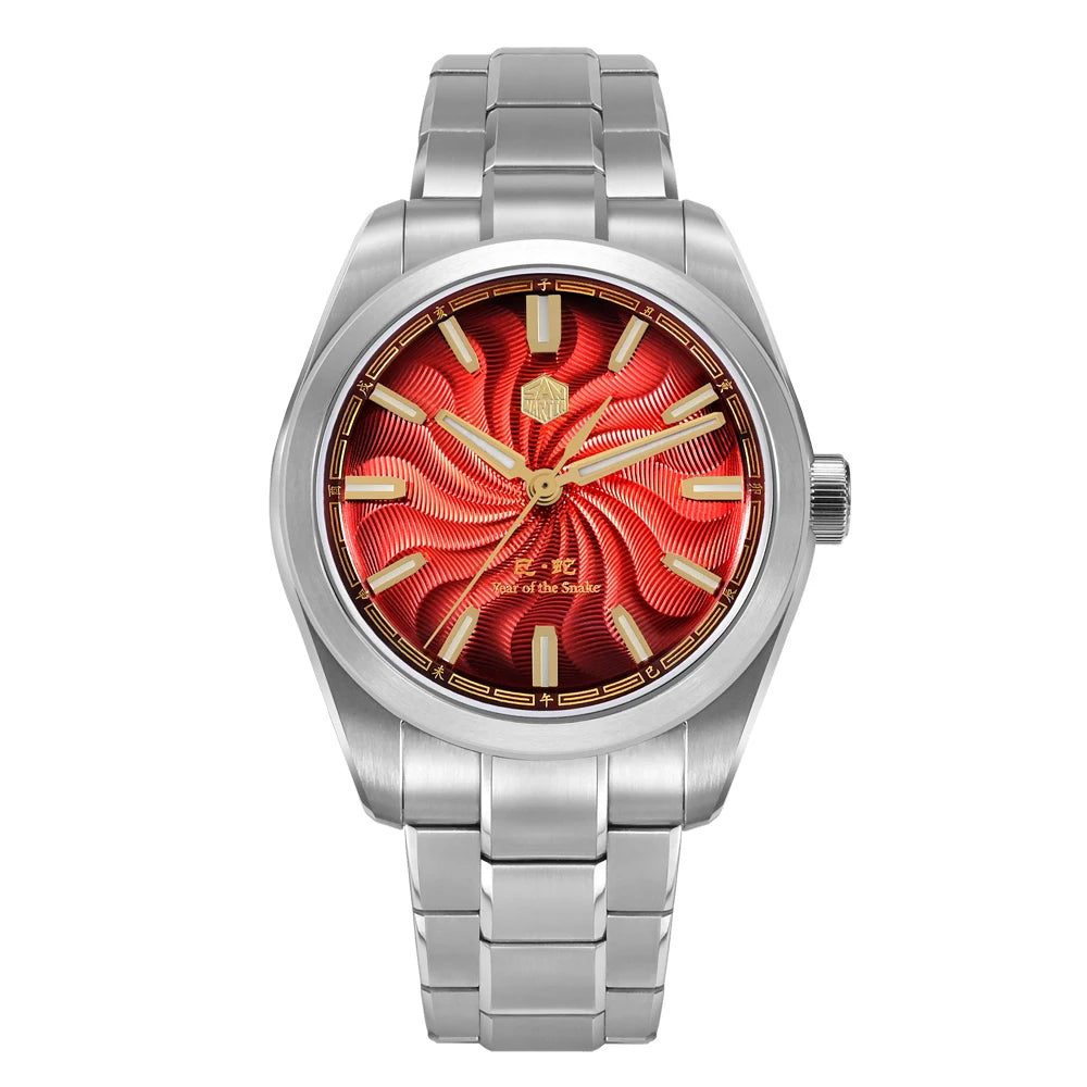Vexaroa SN0144 39mm Snake Year Automatic Watch, 90S5