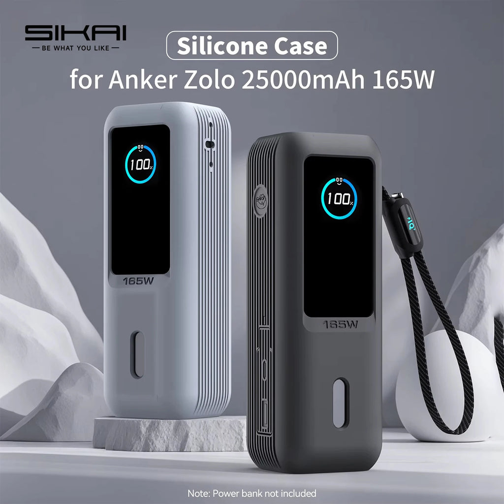 Vexaroa silicone protective case for Anker Zolo power bank — product image 1