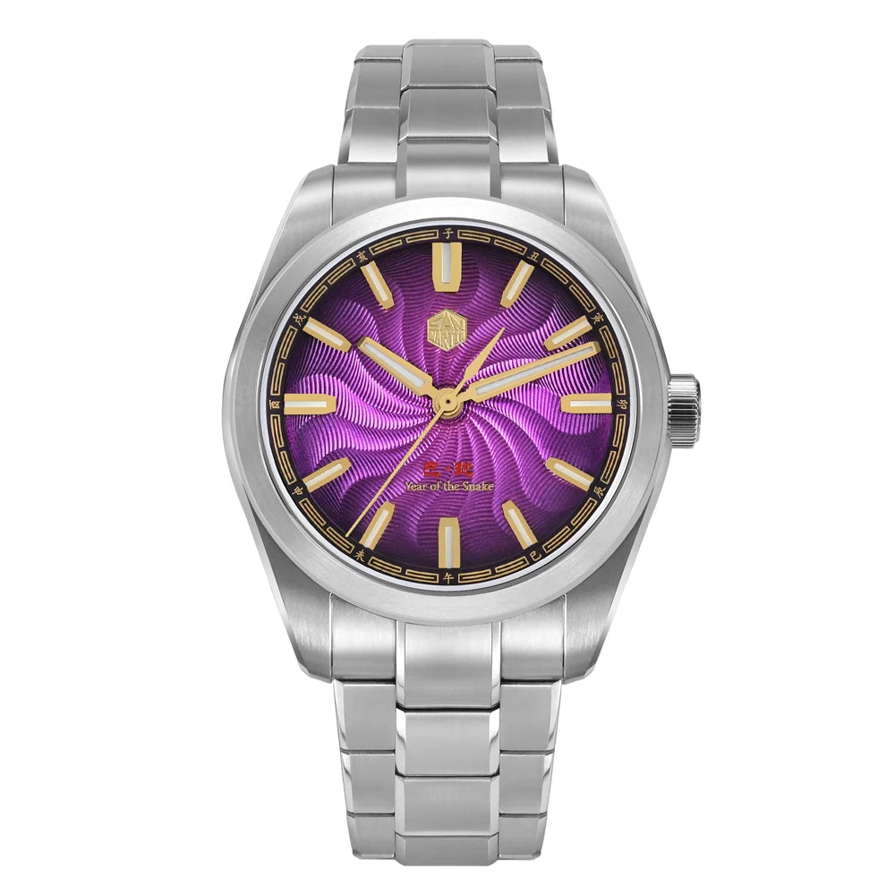 Vexaroa SN0144 39mm Snake Year Automatic Watch, 90S5
