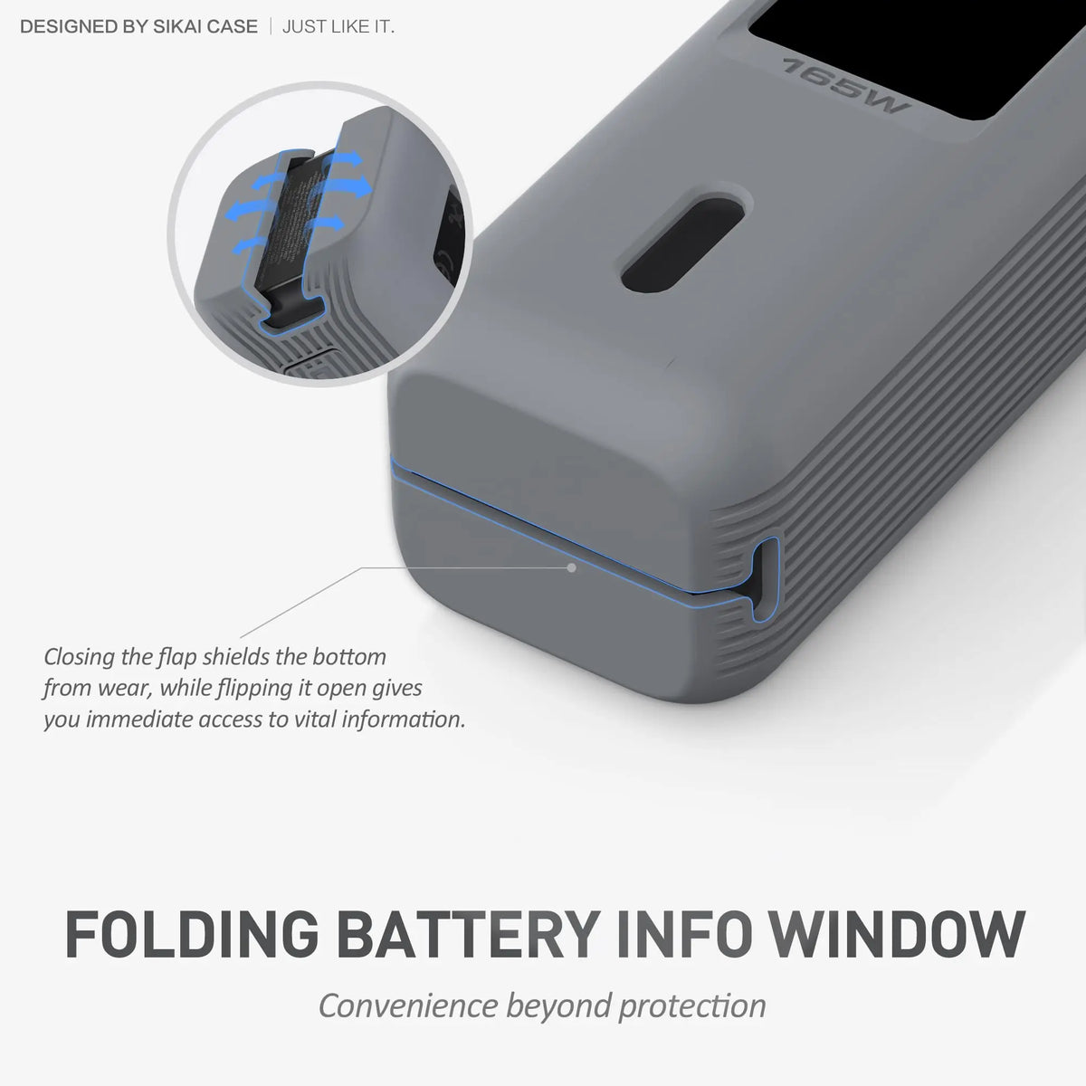 Vexaroa silicone protective case for Anker Zolo power bank — product image 2