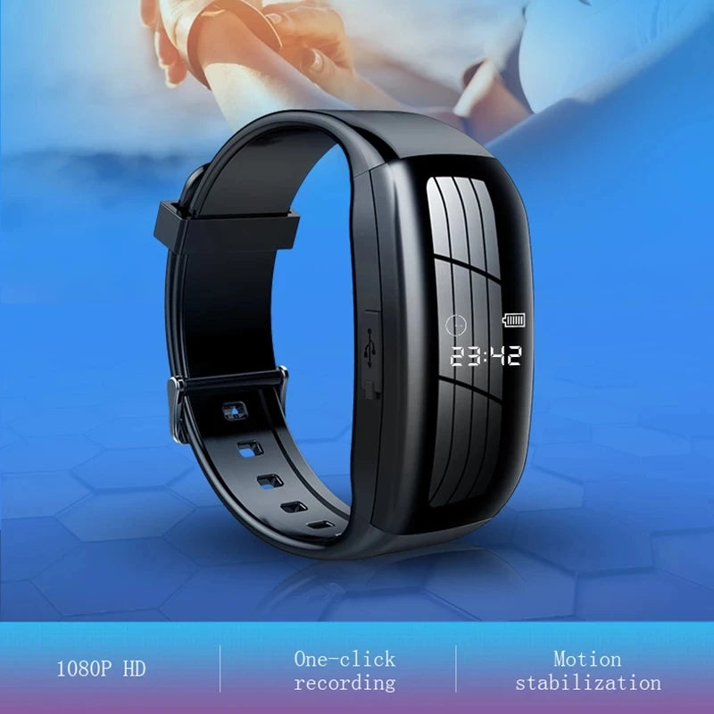 Vexaroa 1080P Mini Camera Wristband Recorder