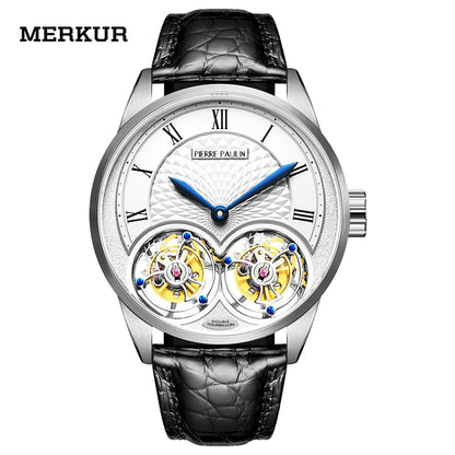 Double Tourbillon Luxury Manual Mechanical Watch | Vexaro