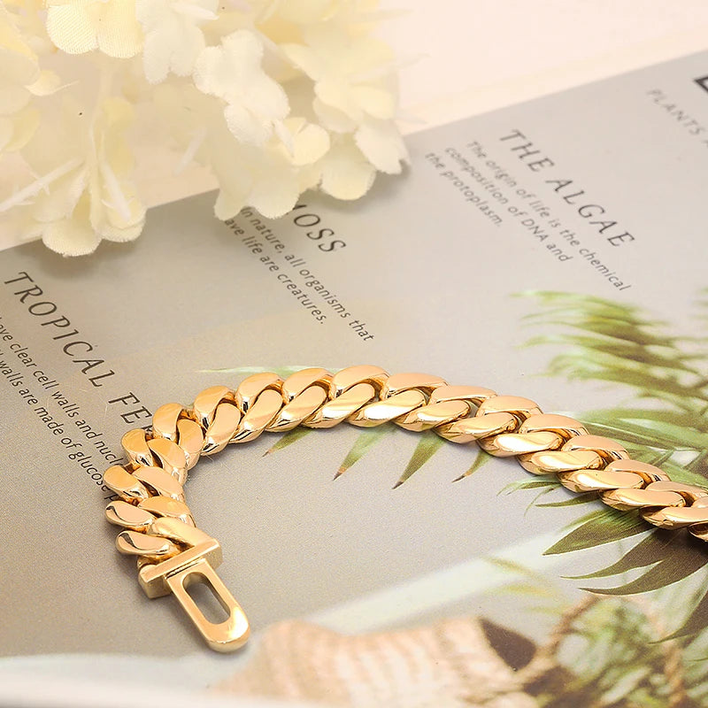AEAW Moissanite Luxury Cuban Curb Miami Link Chain Bracelet for Men Rapper Jewlery S925 Sterlling Silver