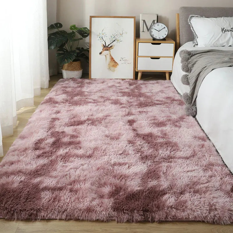 Washable Long Hair Carpet Living Room Coffee Table Fluffy Large Rugs 160x230 Girl Bedroom Thick Carpets In Door Non-slip Mats