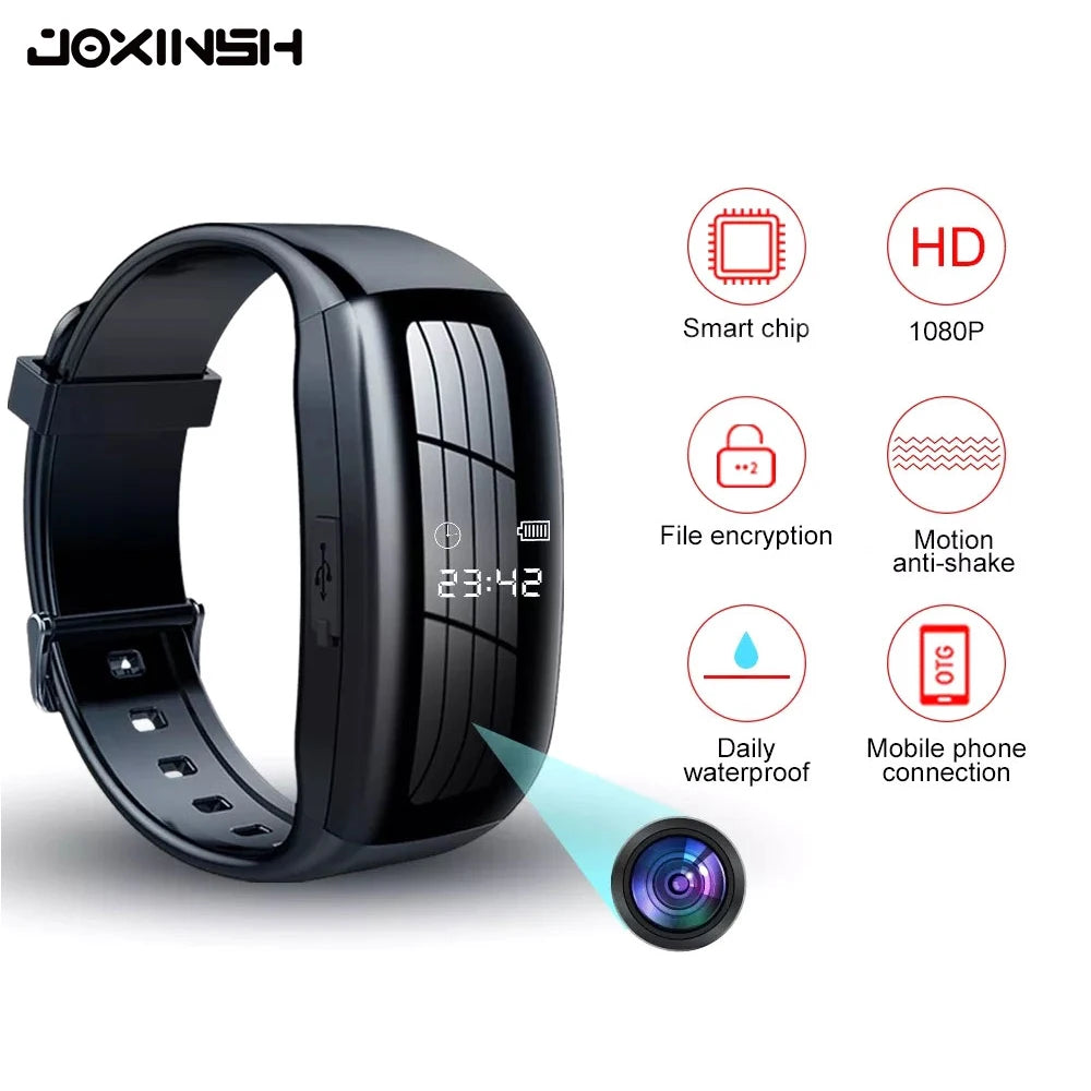 Vexaroa 1080P Mini Camera Wristband Recorder