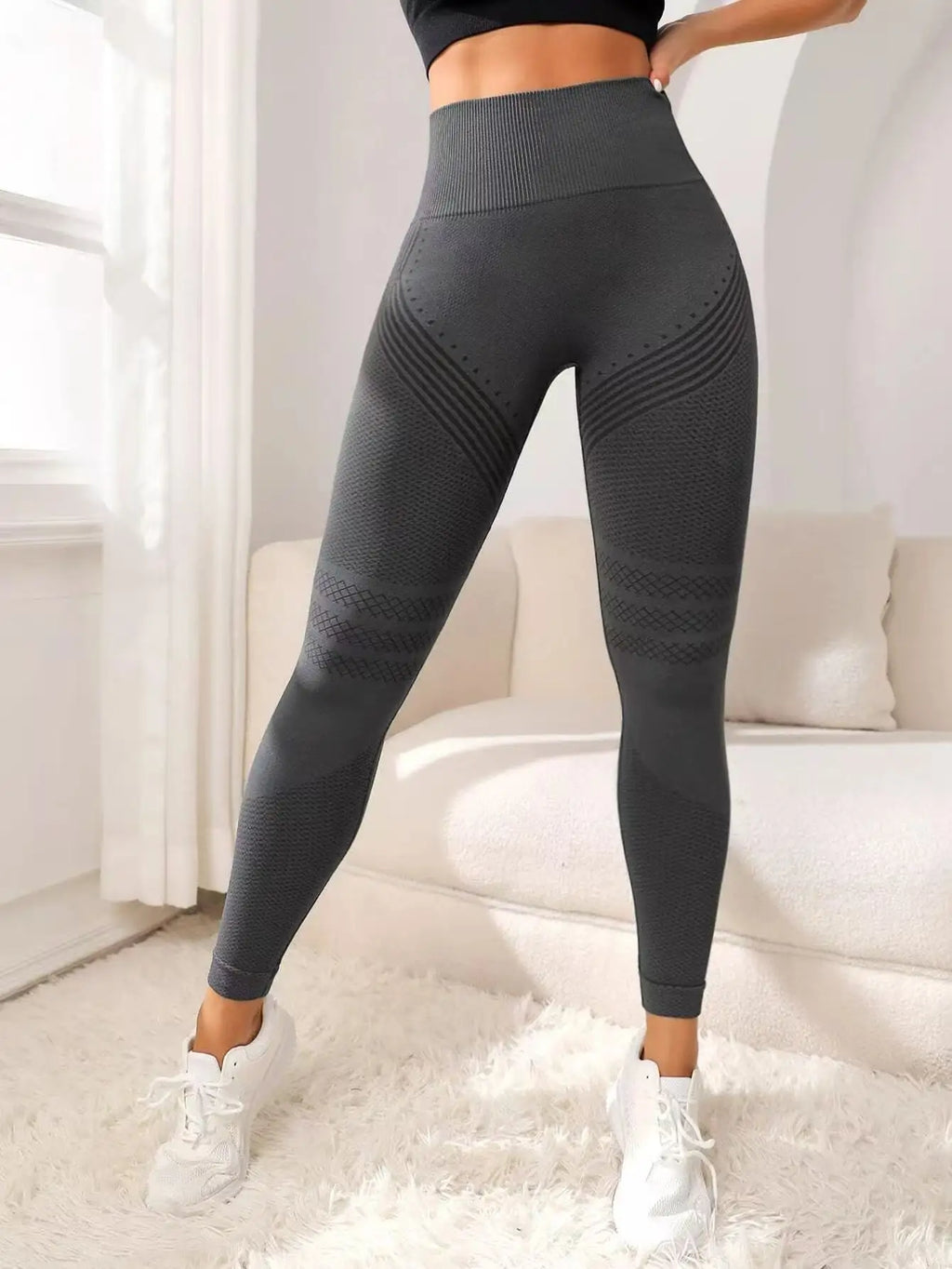 Vexaroa High Waist Butt Lift Anti-Cellulite Gym Leggings