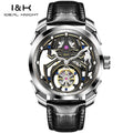 Vexaroa 6802 Men's Skeleton Mechanical Watch with Spider Dial