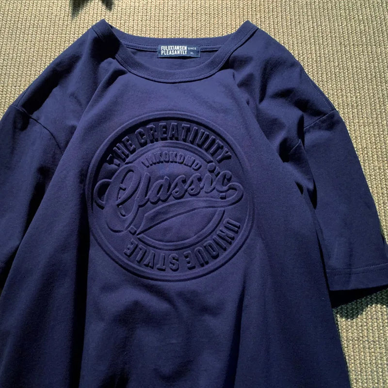 Vexaroa Womens Oversized Cotton Graphic T-Shirt product photo, view 4