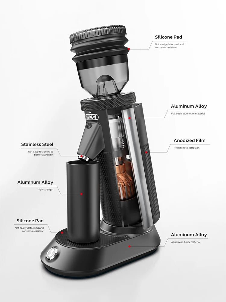 Vexaroa HiBREW G5 Electric Conical Burr Coffee Grinder
