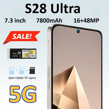 Vexaroa Global S28 Ultra Silicone Case 7.3" HD Android 5G