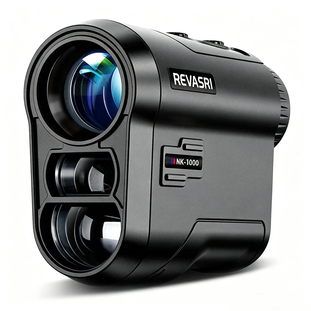 REVASRI Golf Laser Rangefinder Type-C Charge 600M/1000M 6X Magnification Monocular Telescope Range Finder for Outdoor Sports