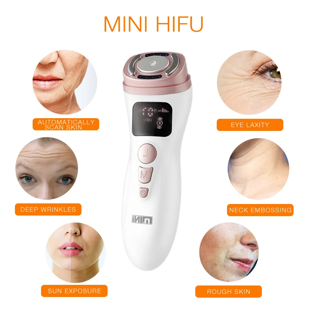Vexaroa Mini HIFU RF EMS Facial Lifting Skin Tightening Device