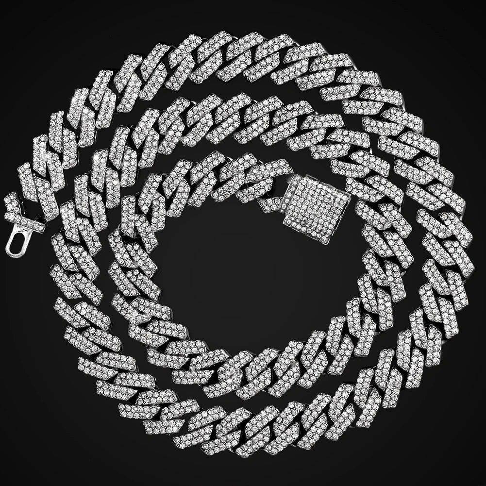 Vexaroa Iced-Out Cuban Link Necklace for Men and Women — Vexaroa product image 5