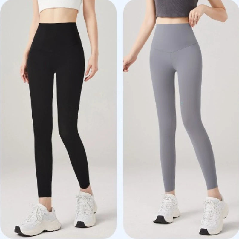 Vexaroa Women's Silky Summer High-Waist Yoga Pants