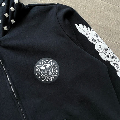 GLO GANG  Halloween Full Zip Hoodie