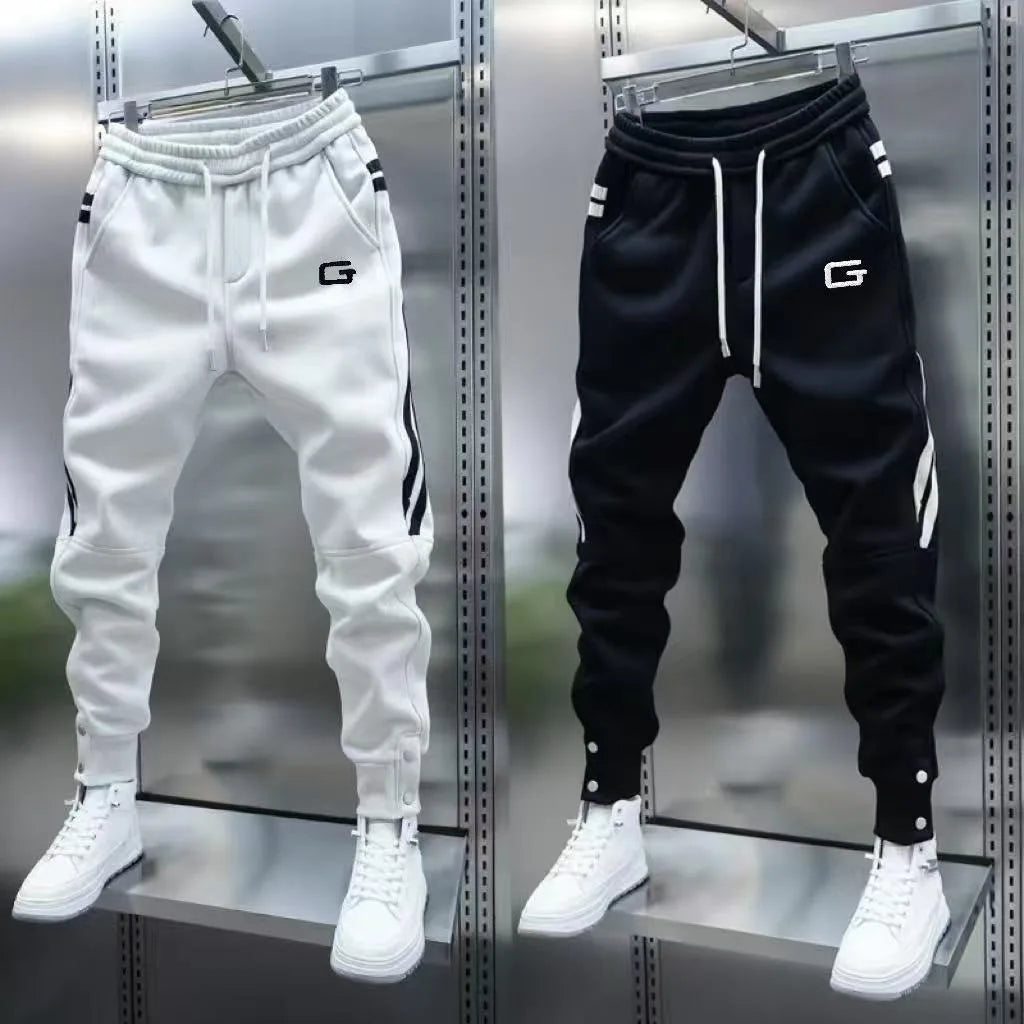 Vexaroa Men's Embroidered Casual Jogger Pants — product image 1