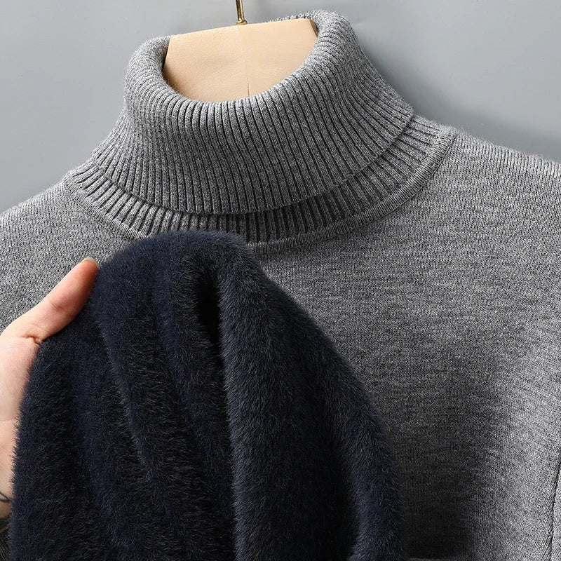 Vexaroa Men's Anti-Pilling Turtleneck Sweater — product image 9