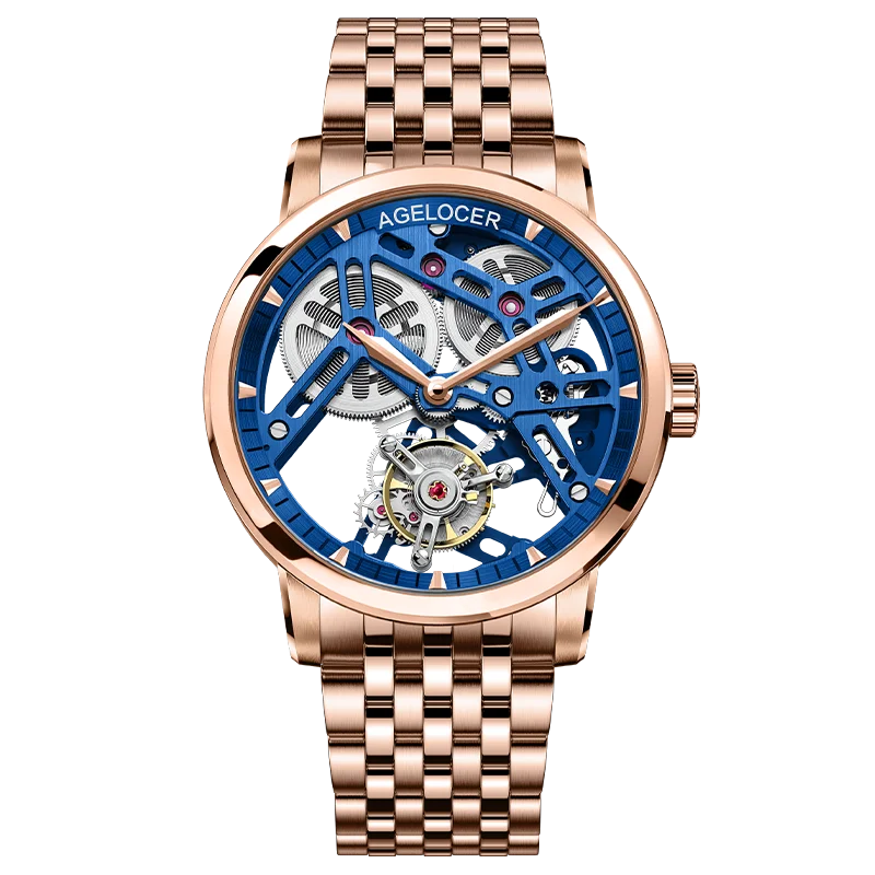 Vexaroa Skeleton Flying Tourbillon Watch for Men | Vexaroa