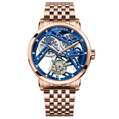 Vexaroa Skeleton Flying Tourbillon Watch for Men | Vexaroa