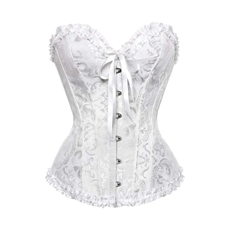 Vexaroa Floral Lace Corset & Body Shaper