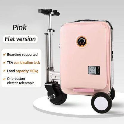 20-Inch Electric Ride-On Luggage with Reverse | Vexaroa