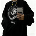 Vexaroa Oversized Anime Streetwear Long-Sleeve Tee