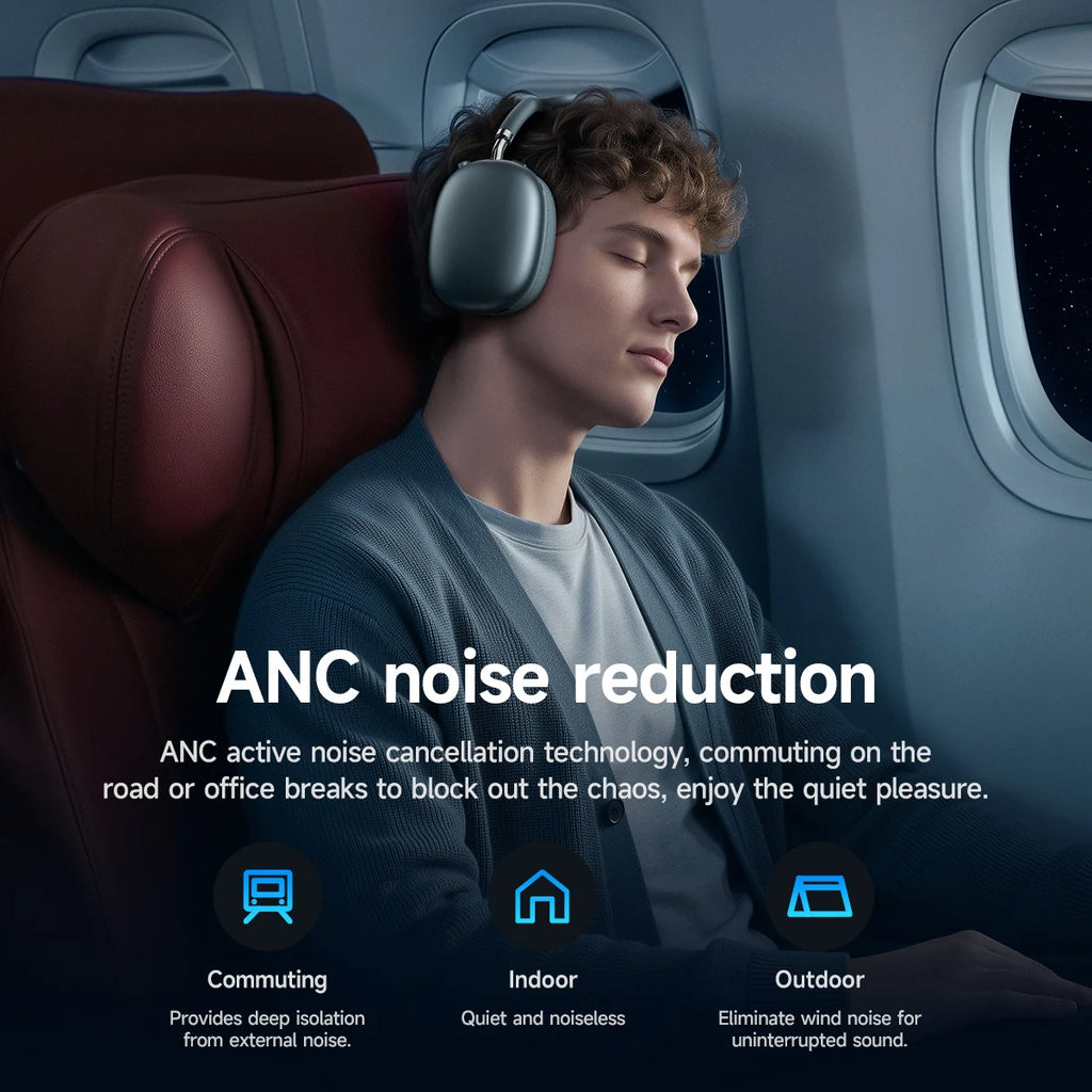 Vexaroa HOCO W65 Plus ANC over-ear Bluetooth headphones