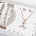 Vexaroa Crystal Zirconia Five-Piece Jewelry Set — Vexaroa product image 7