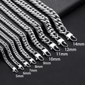 Vexaroa 316L Stainless Steel Cuban Link Necklace — Vexaroa product image 1