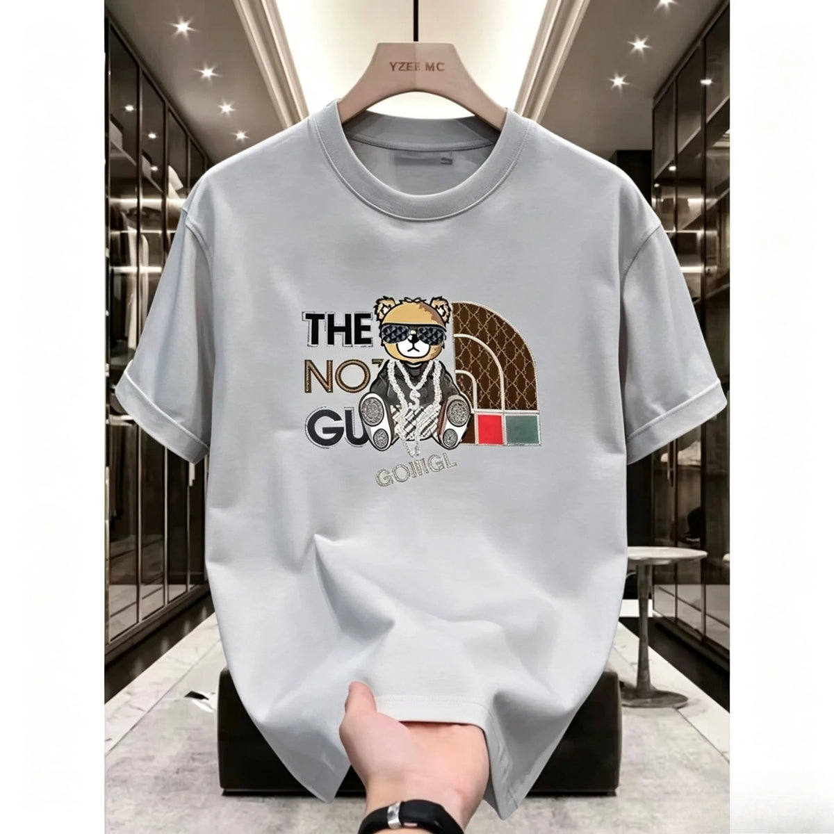 Vexaroa Korean Bear Print Cotton T-Shirt product image 5 | Vexaroa