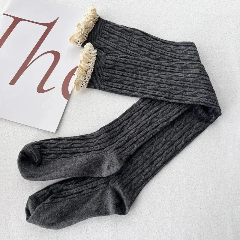 Vexaroa Women's Lace-Up Over-the-Knee Socks — product image 6