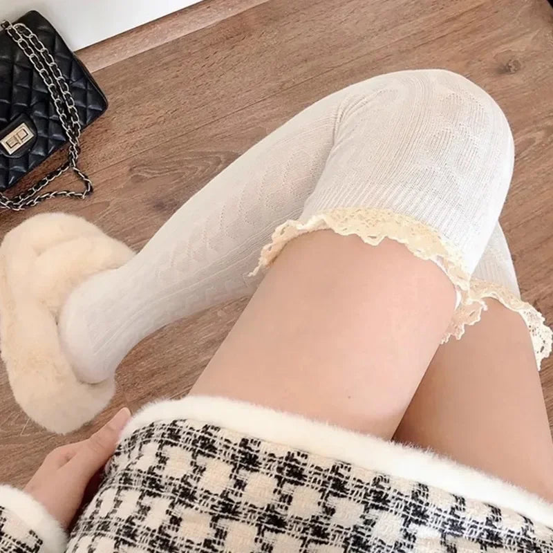 Vexaroa Women's Lace-Up Over-the-Knee Socks — product image 4