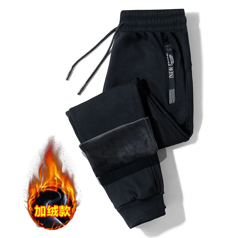 Vexaroa Men's Fleece-Lined Sports Pants, Plus Sizes
