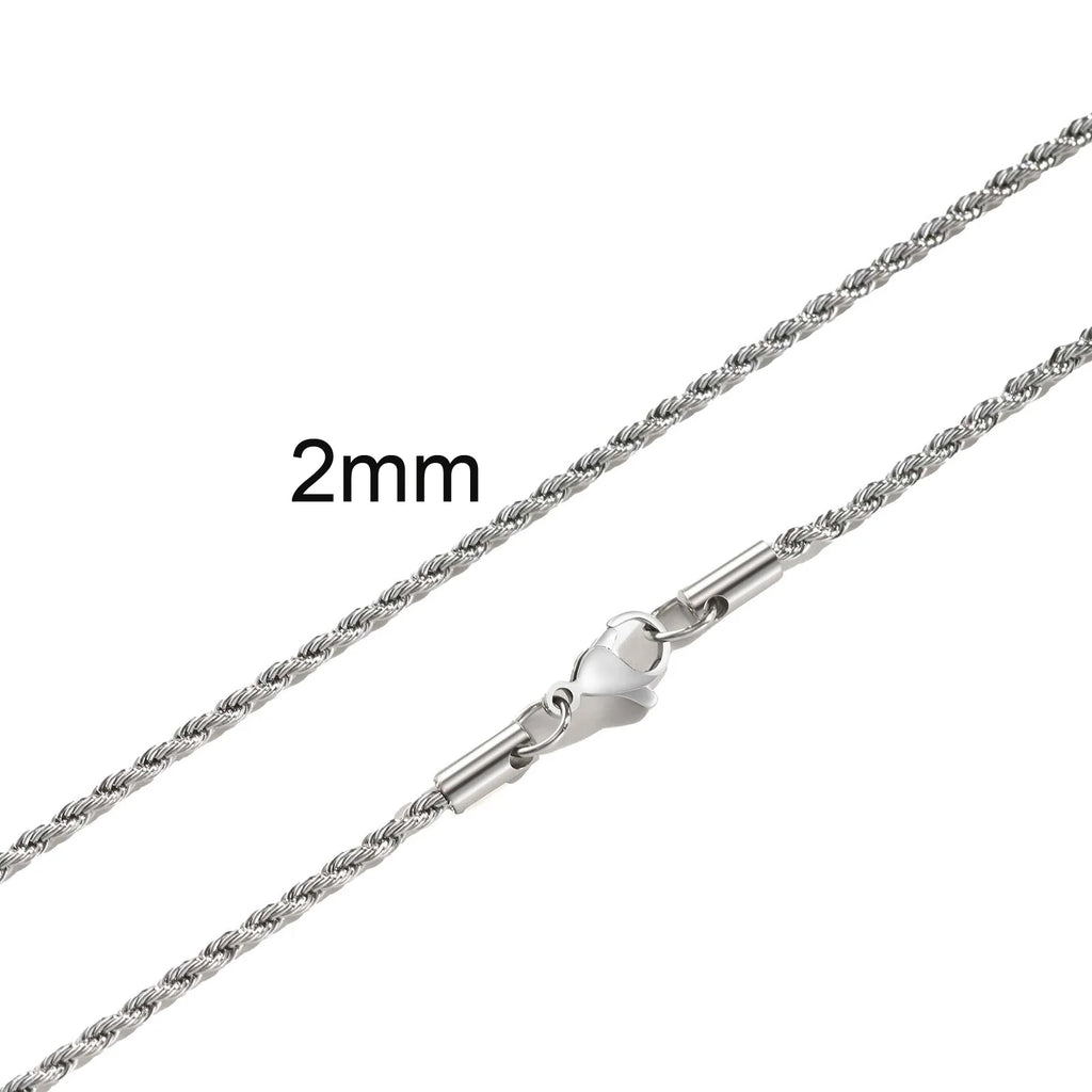 Vexaroa Gold-Tone Twisted Rope Chain Necklace — Vexaroa product image 37