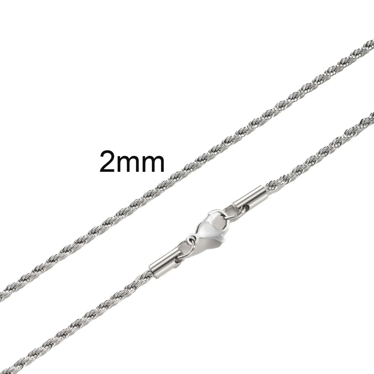 Vexaroa Gold-Tone Twisted Rope Chain Necklace — Vexaroa product image 38