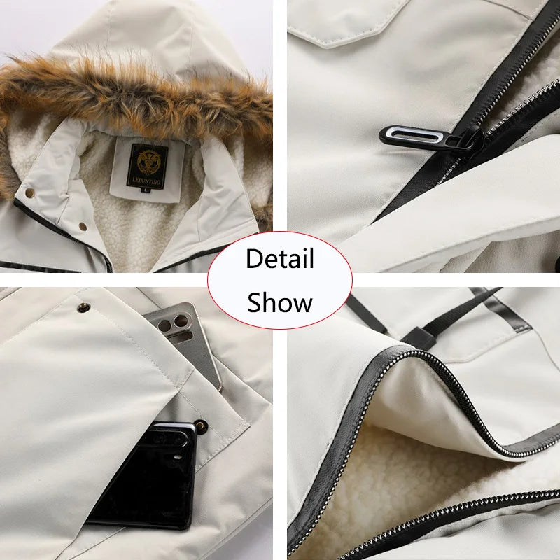 Vexaroa men's hooded hiking jacket, image 2