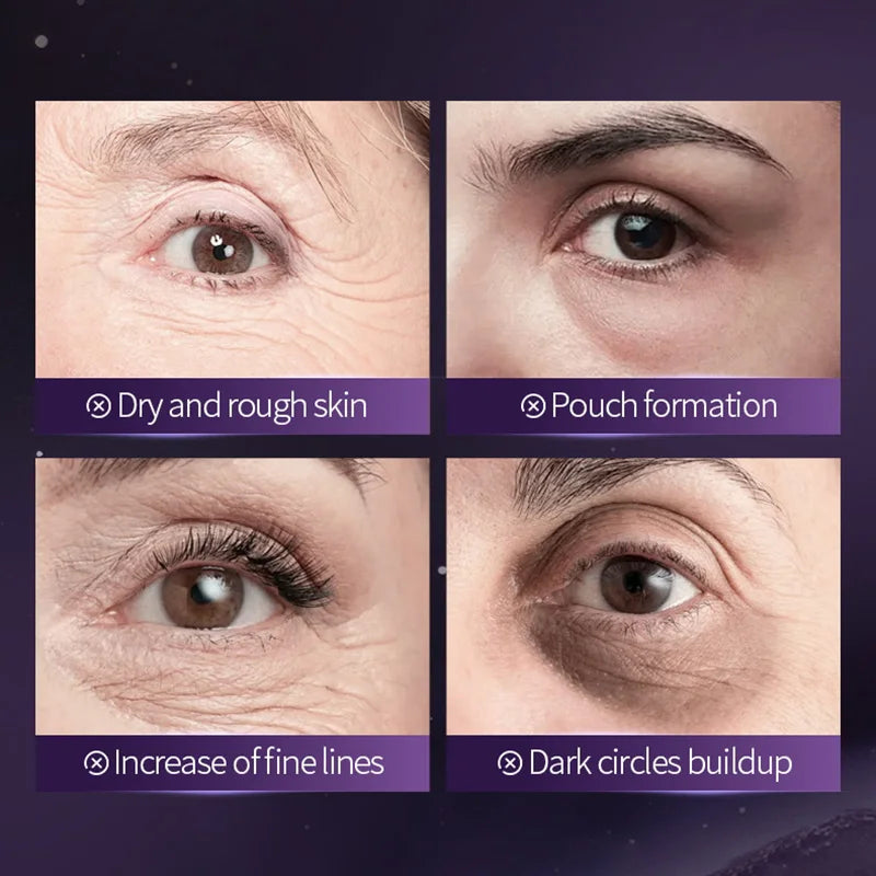 Vexaroa 60pcs Collagen Eye Mask Anti Dark Circles Anti-Aging