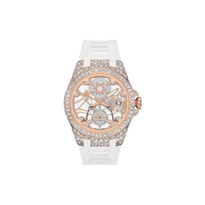 Men's Hollow Tourbillon Mechanical Waterproof Watch | Vexaro