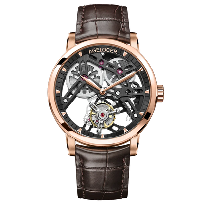 Vexaroa Skeleton Flying Tourbillon Watch for Men | Vexaroa