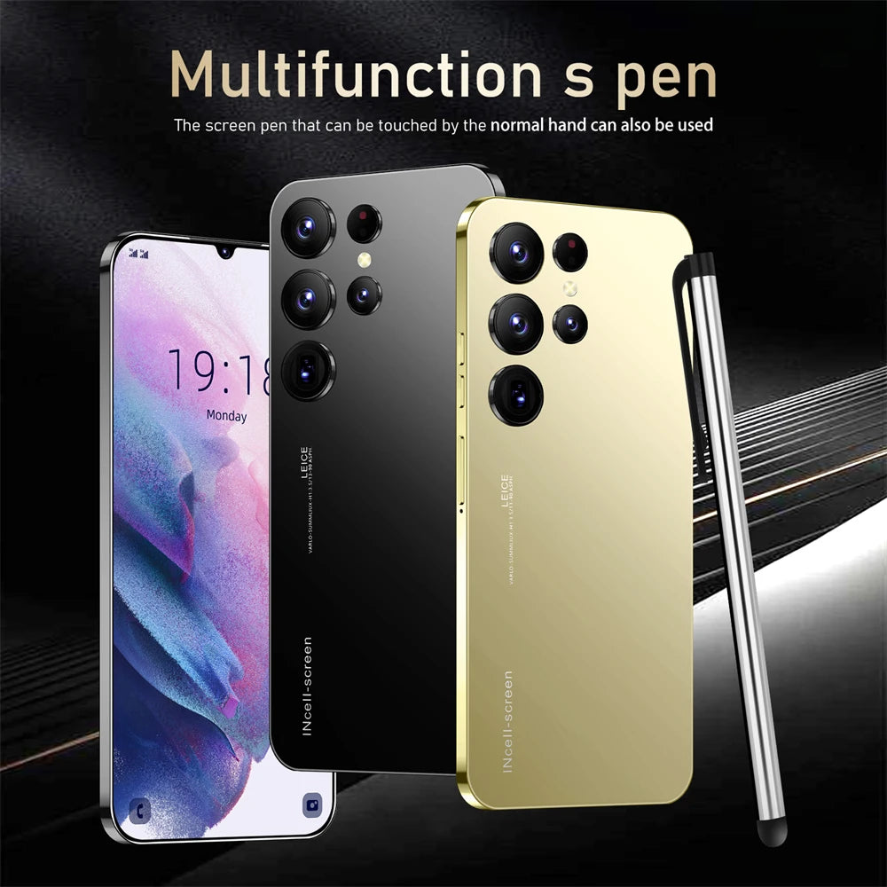 2026 New Hot S26 Pro original global version HQ intelligent 4G 5G Snapdragon 8 Gen4 8000mAh battery dual card dual standby
