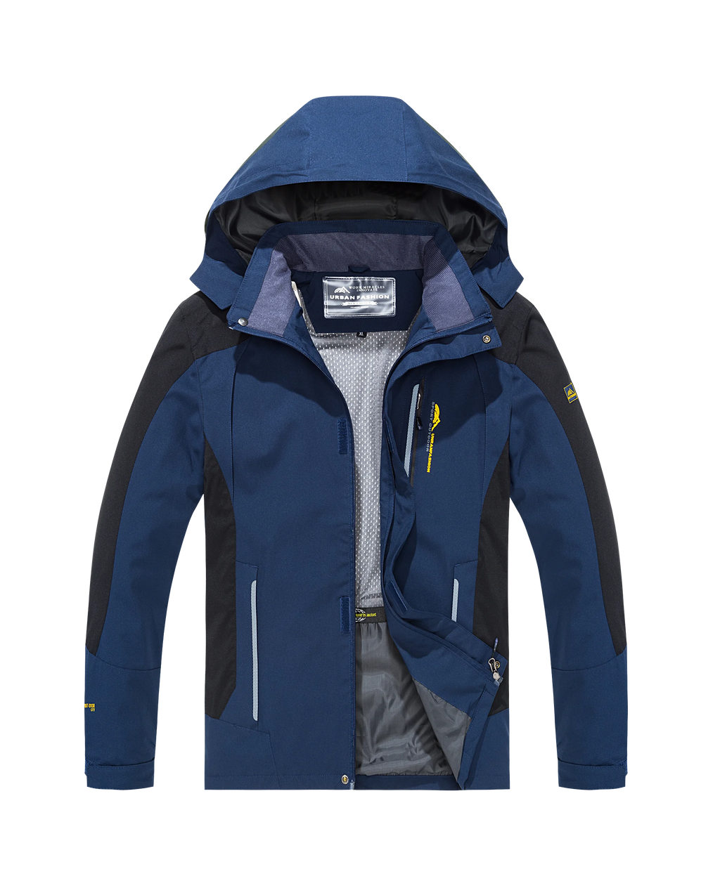 Vexaroa Men's Waterproof Windbreaker Hiking Jacket Big & Tall