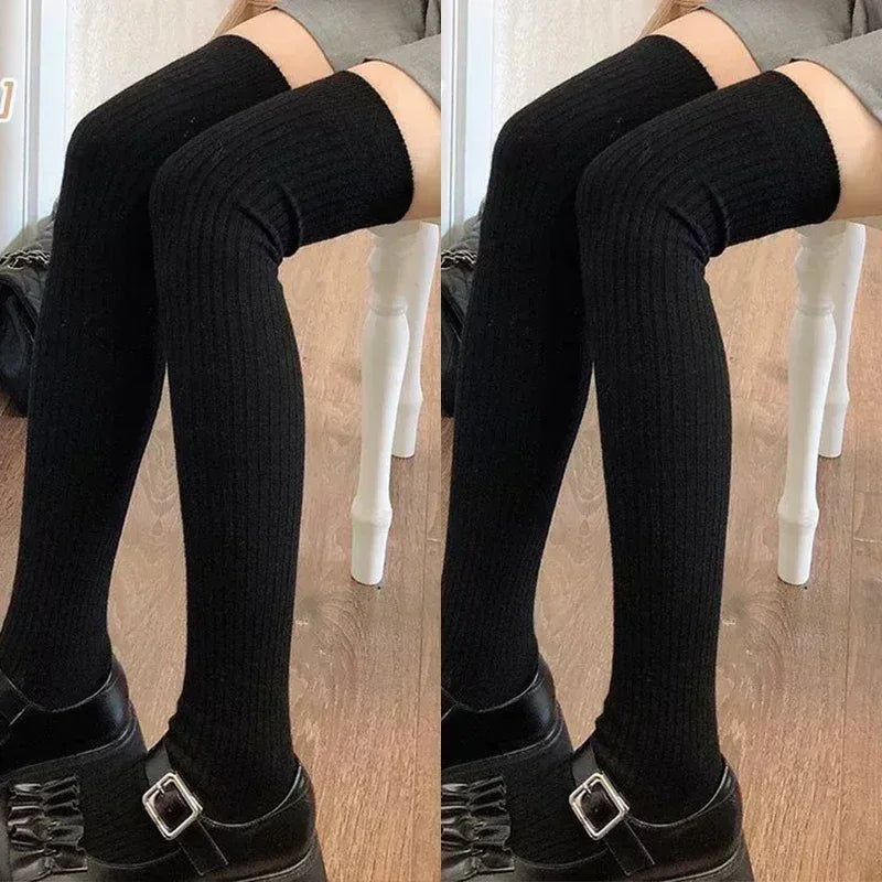 Vexaroa Women's Knee High Socks Wool Warm Winter Pile Boot Sock