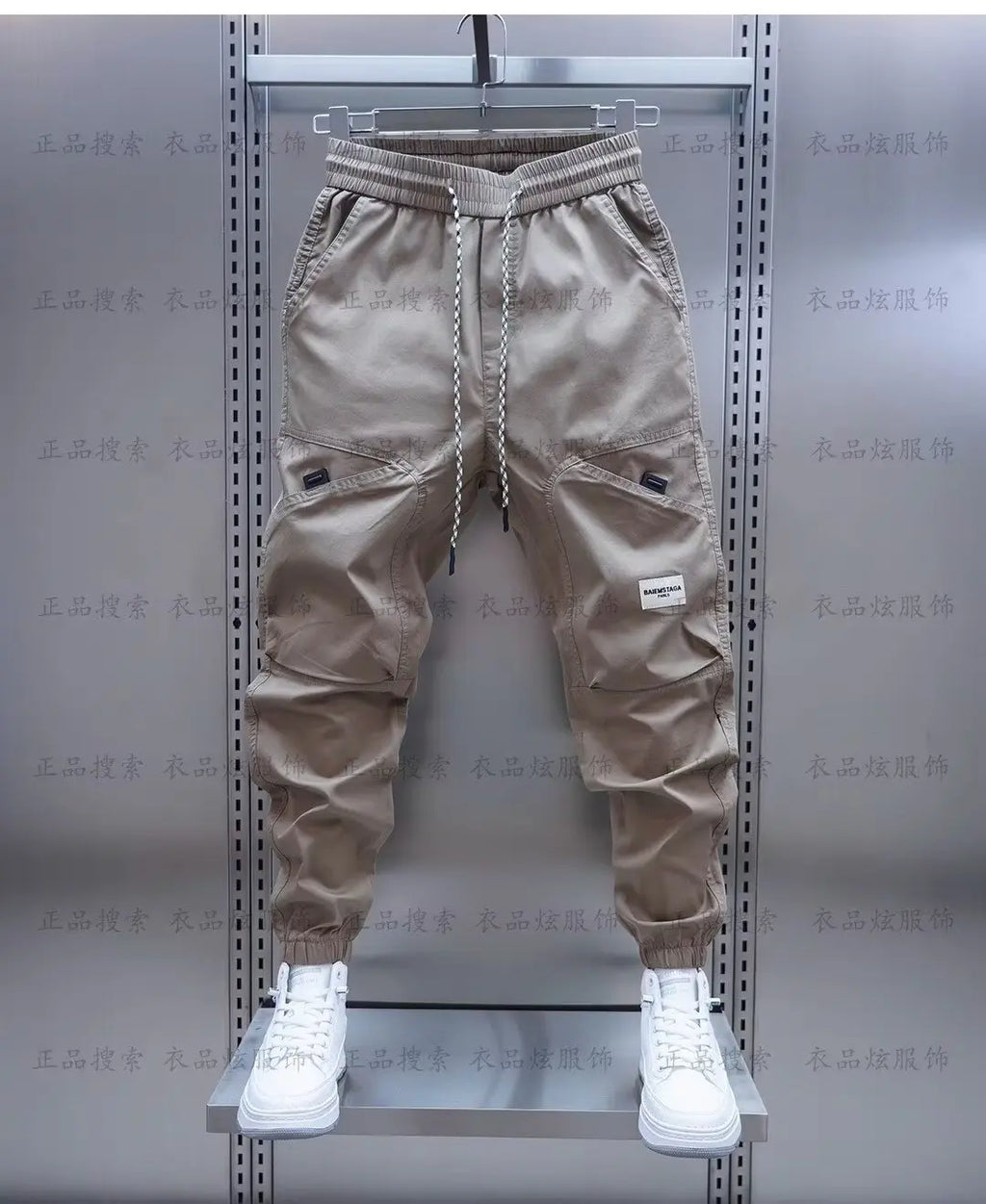 Vexaroa men's cargo harem jogger pants for outdoor wear — product image 8