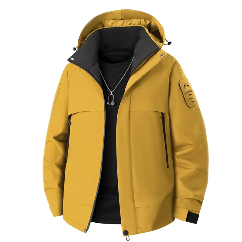 Winter Outdoor Leisure Fishing Windproof Warm Parker Cotton Jacket Comfortable Fashionable Versatile High-quality Padded Jacket
