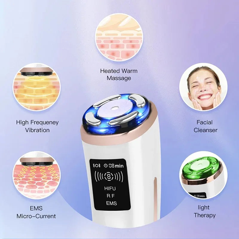 Vexaroa Mini HIFU RF EMS Facial Lifting Skin Tightening Device