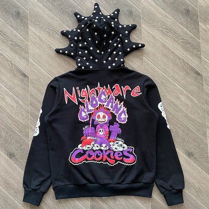 GLO GANG  Halloween Full Zip Hoodie