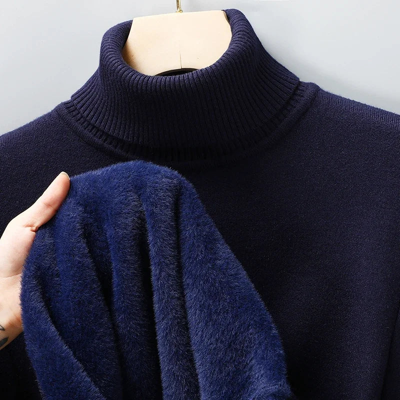 Vexaroa Men's Anti-Pilling Turtleneck Sweater — product image 21