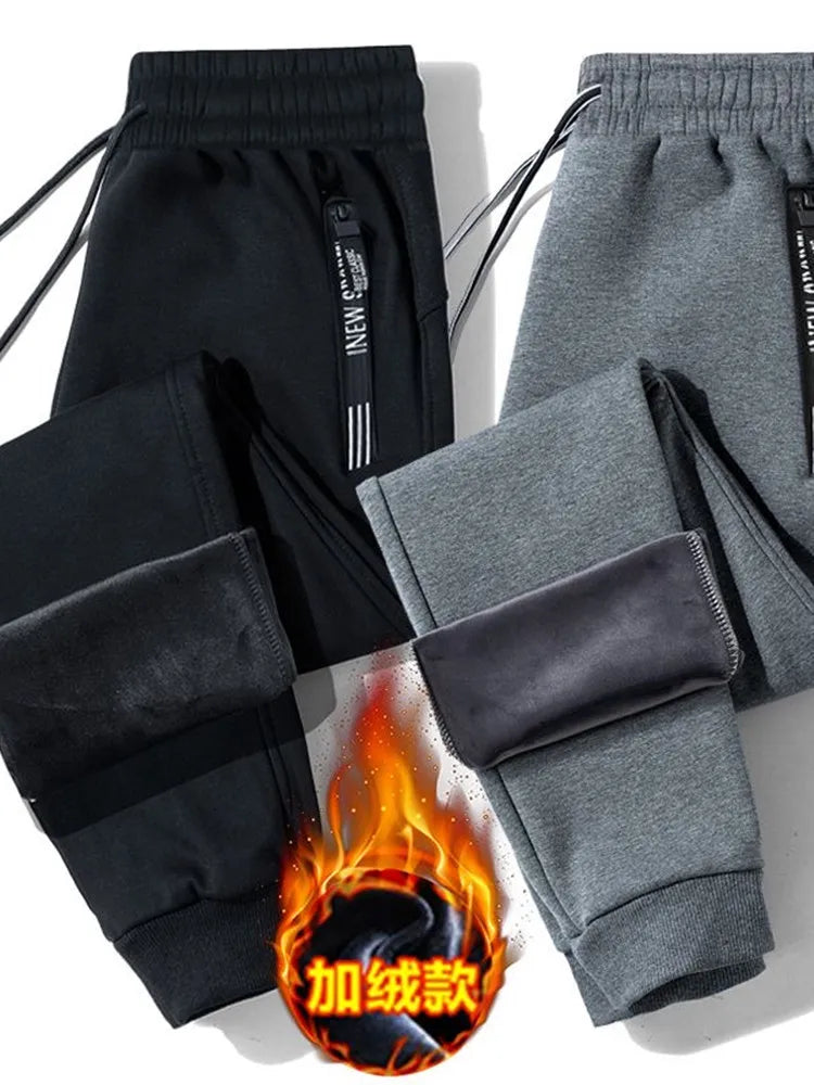 Vexaroa Men's Fleece-Lined Sports Pants, Plus Sizes